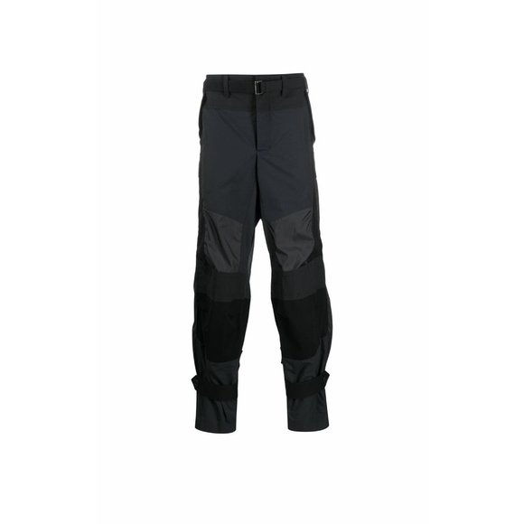 Sacai Buttoned Cuff Cargo Trousers - Picture 1 of 7